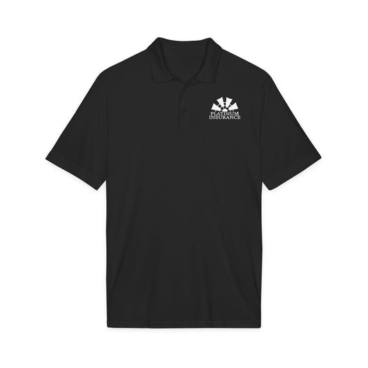 Performance Polo Shirt with Subtle Left-Chest Logo — Breathable Sport-Tek Posi-Charge Workwear