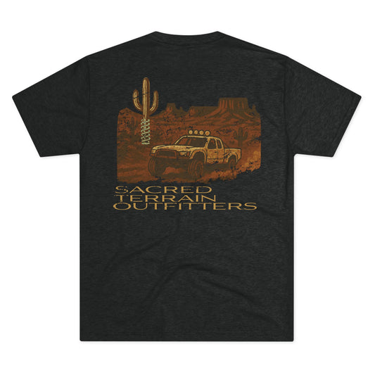 Prerunner/ Sacred Terrain Outfitters/ Unisex Tri-Blend Crew Tee - Sacred Terrain Outfitters Graphic Tee, Casual Wear, Outdoor Adventure Shirt, Road Trip Apparel, Trendy [...]