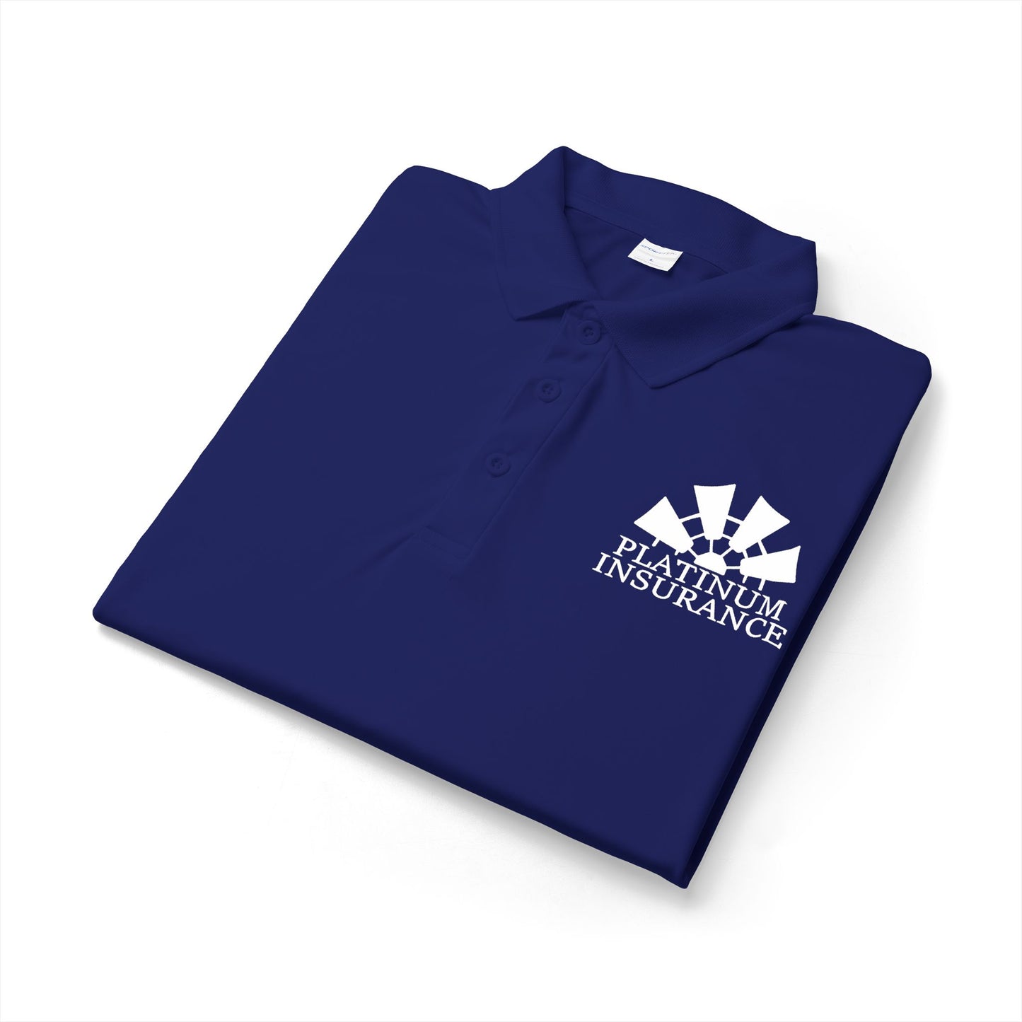 Performance Polo Shirt with Subtle Left-Chest Logo — Breathable Sport-Tek Posi-Charge Workwear