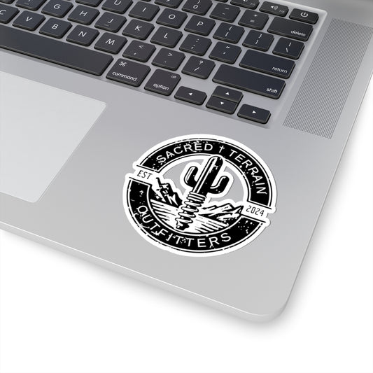 Sacred Terrain Outfitters Decals | Adventure Decor, Nature Vibe, Laptop Accessories, Outdoor Enthusiast Gift, Boho Sticker
