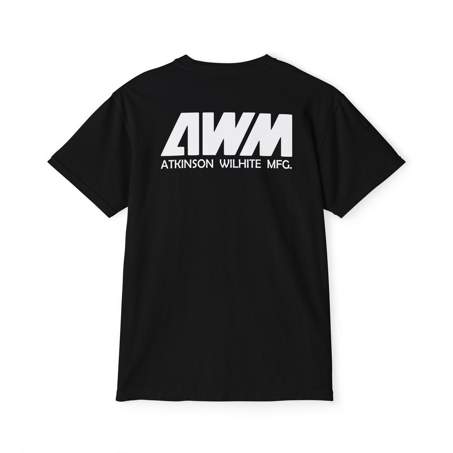 AWM Logo Pocket T-Shirt — Atkinson Wilhite MFG Graphic Tee