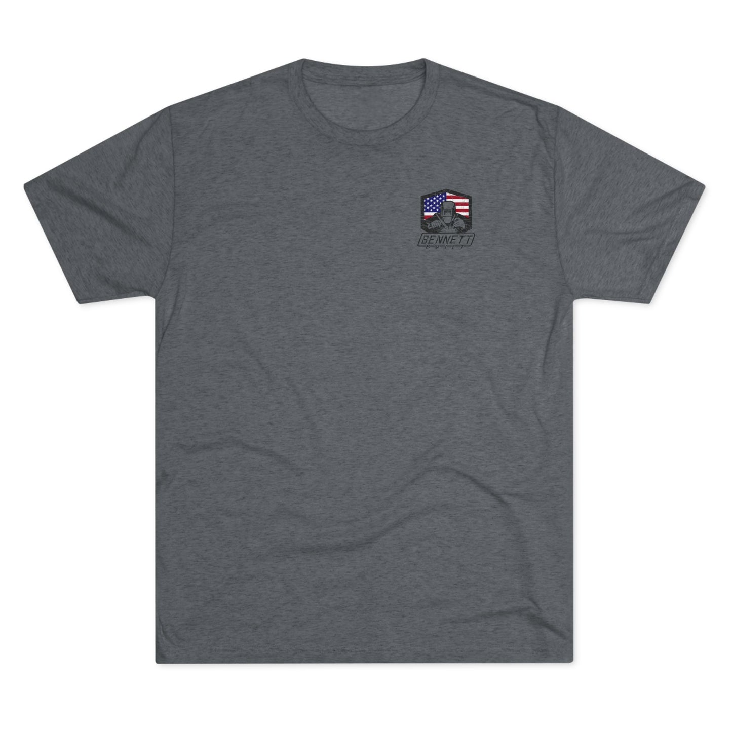 Bennett Built Option B — American Flag Welder Shirt