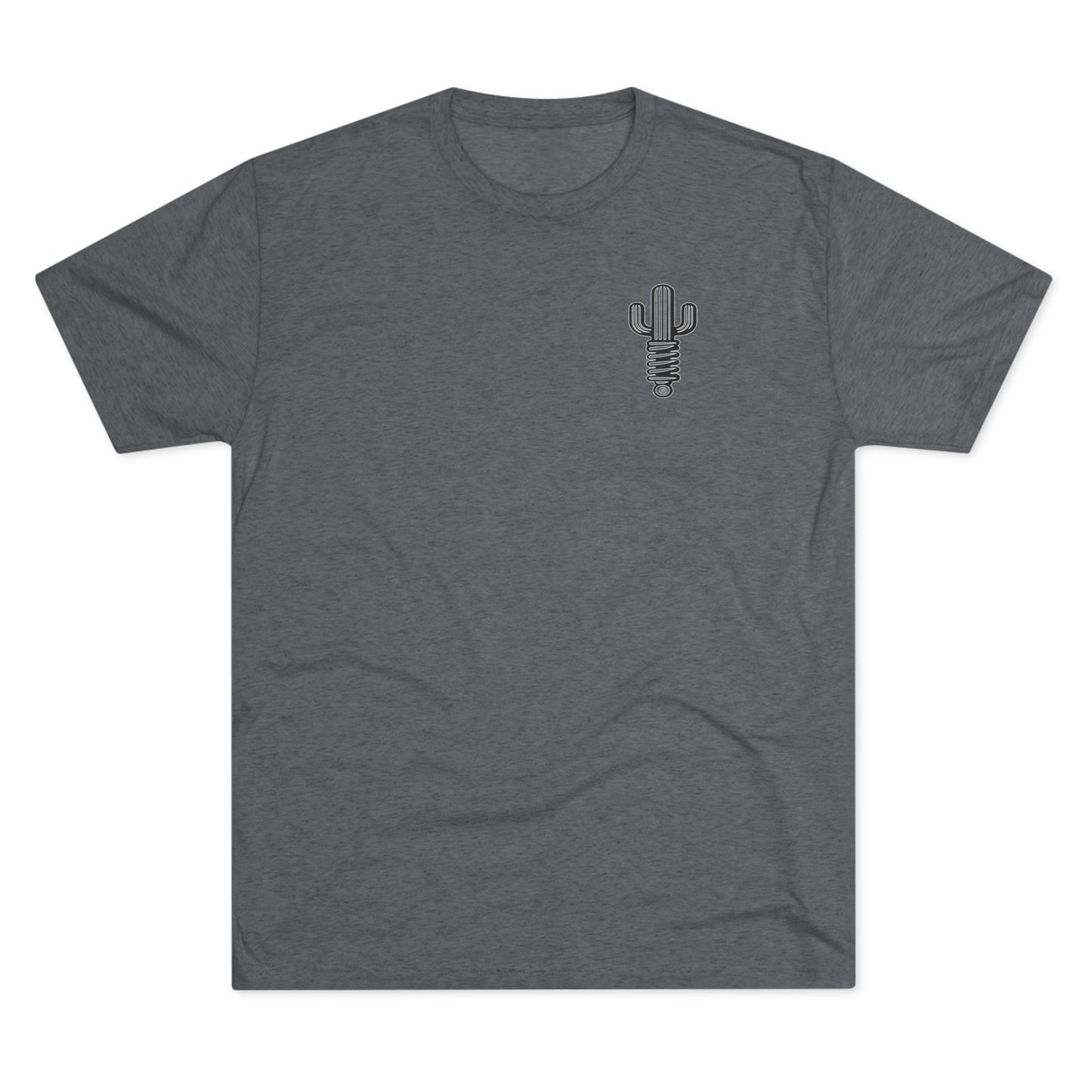 'LARAPTOR_19' -  Fitted Tri-Blend T-Shirt