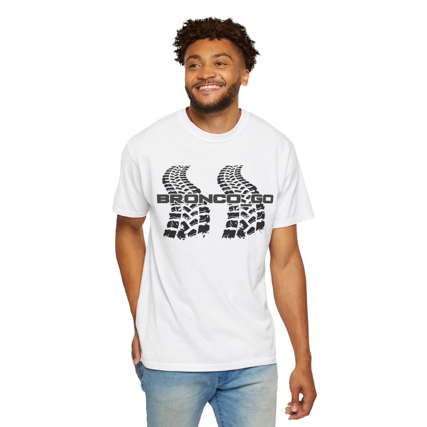 Bronco Go Tire-Track T-Shirt