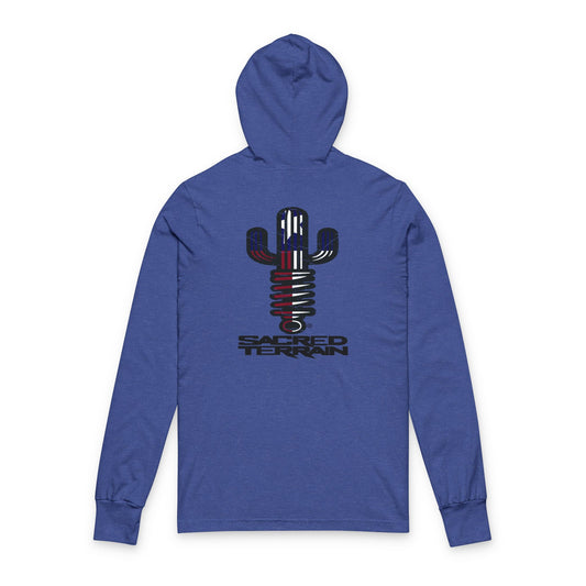 THE LOGO HOODED TEE - SACRED TERRAIN OUTFITTERS