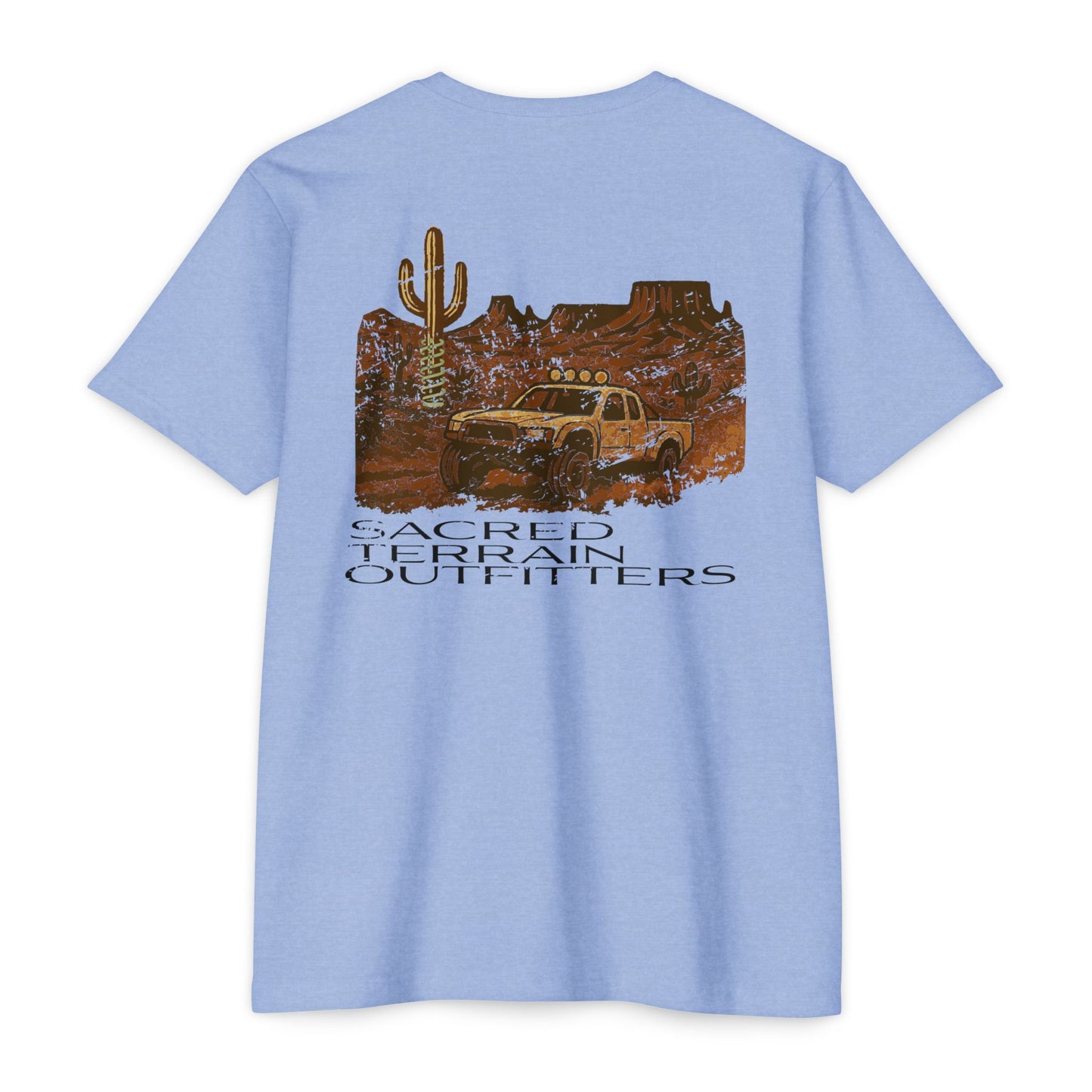 Distressed PreRunner T-Shirt - Sacred Terrain Design