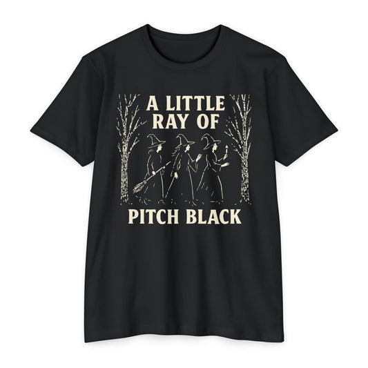 Witchy Vibes Unisex T-Shirt, Spooky Apparel, Halloween Shirt, Magical Gift, Autumn Fashion