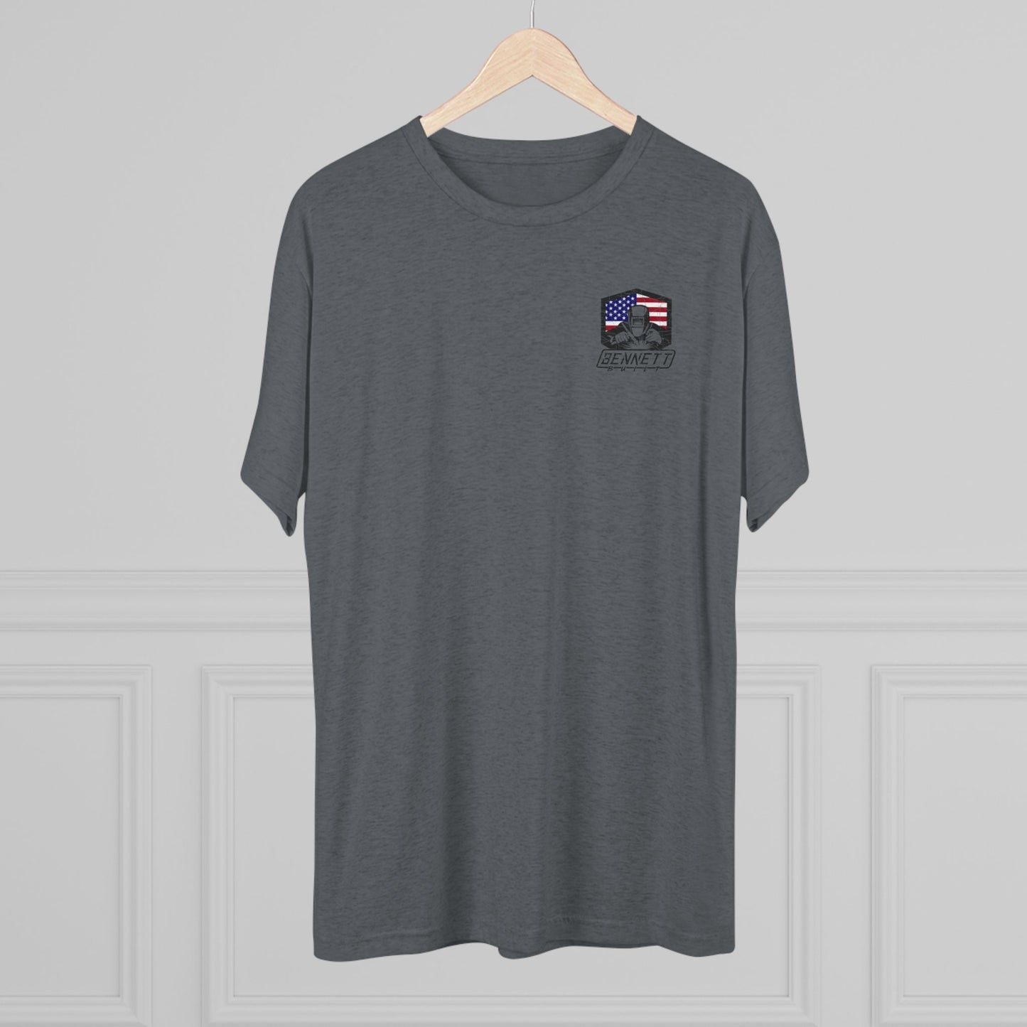 Bennett Built Option B — American Flag Welder Shirt