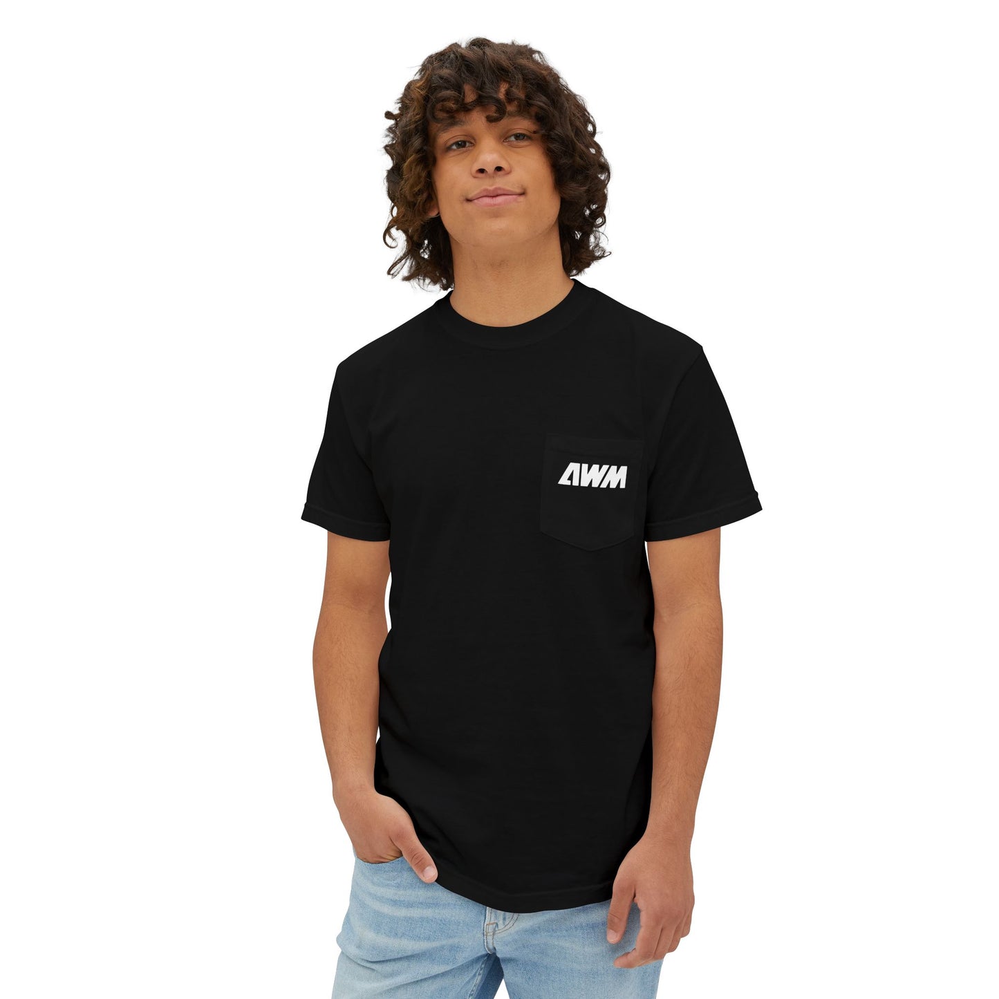 AWM Logo Pocket T-Shirt — Atkinson Wilhite MFG Graphic Tee