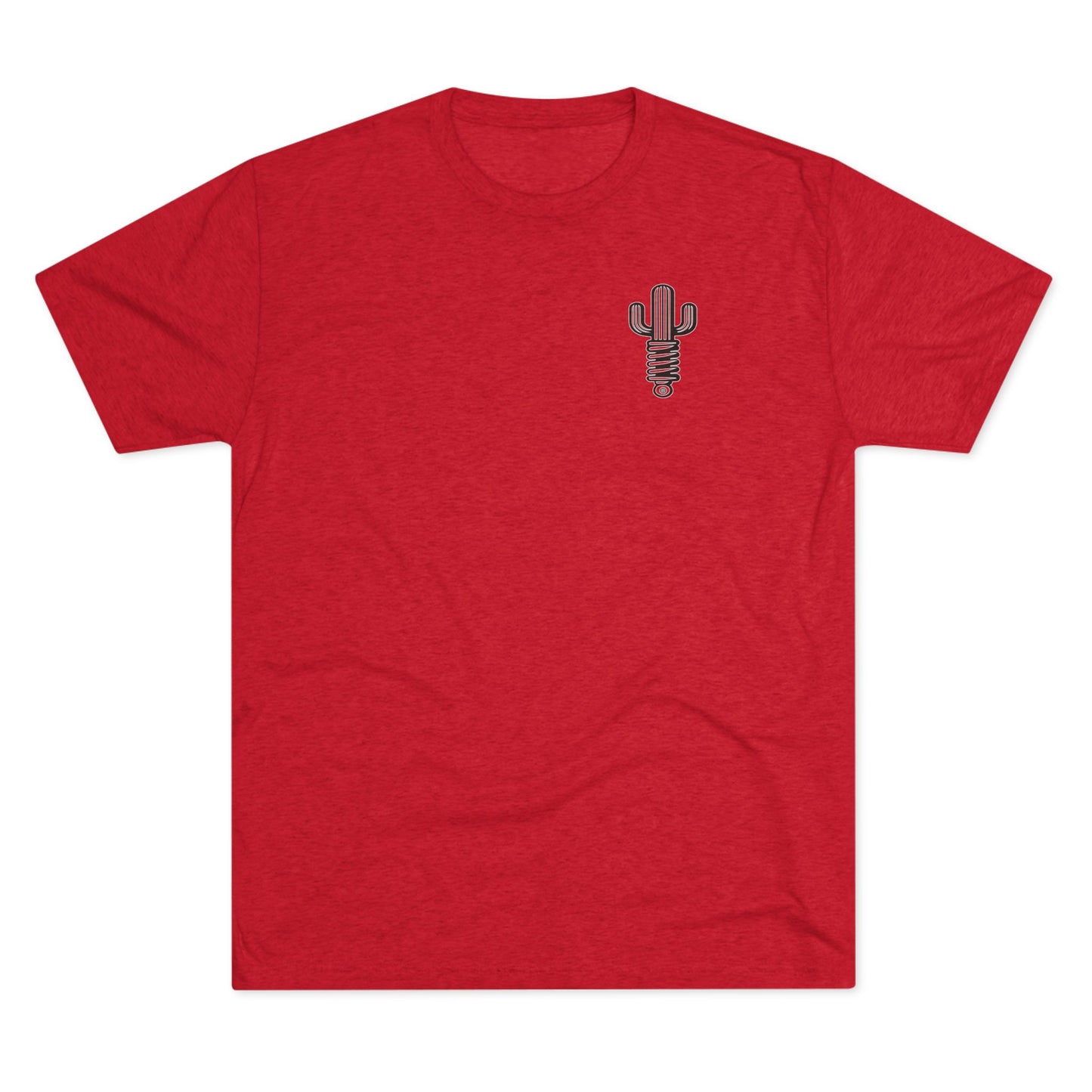 'LARAPTOR_19' -  Fitted Tri-Blend T-Shirt