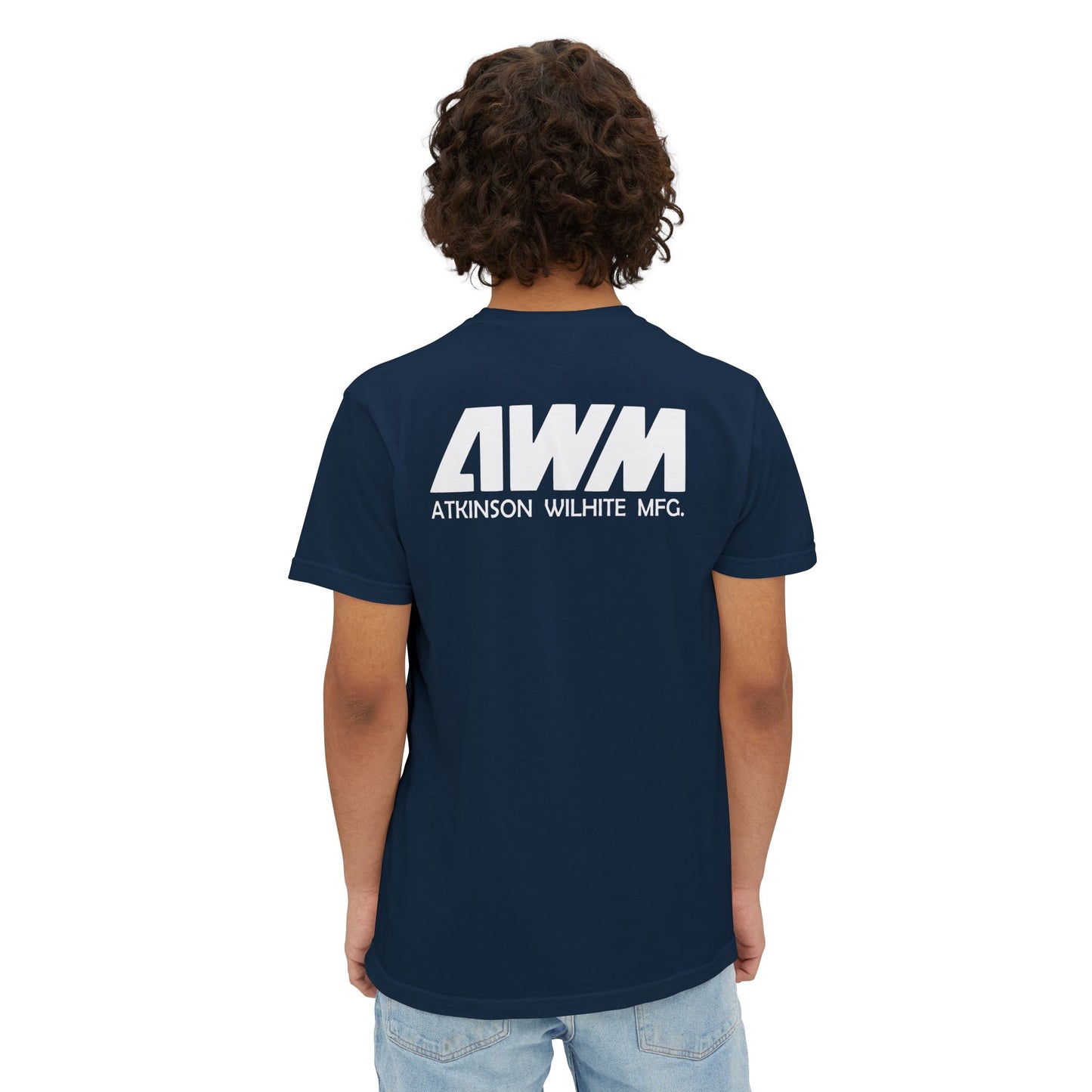 AWM Logo Pocket T-Shirt — Atkinson Wilhite MFG Graphic Tee