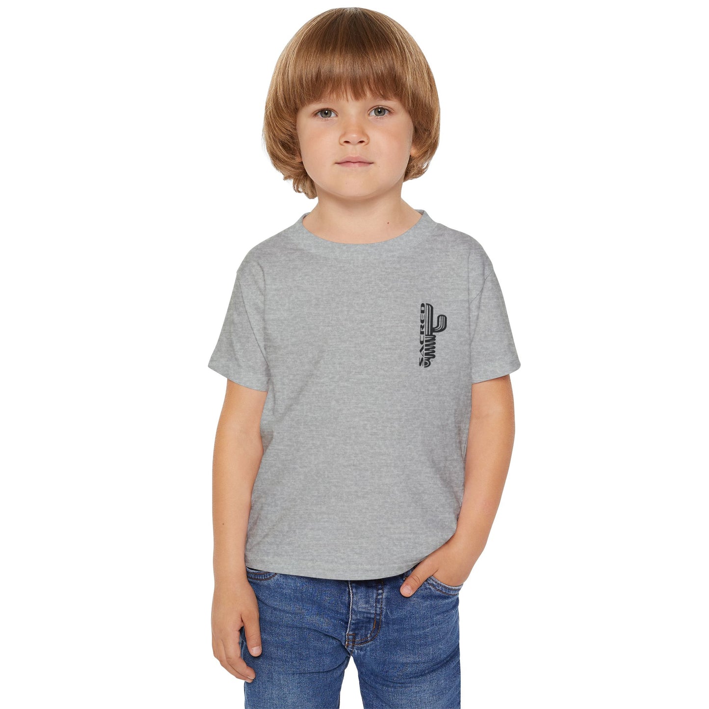 Toddler T‑Shirt – Vintage Texas License Plate “FKE RPTR” Graphic
