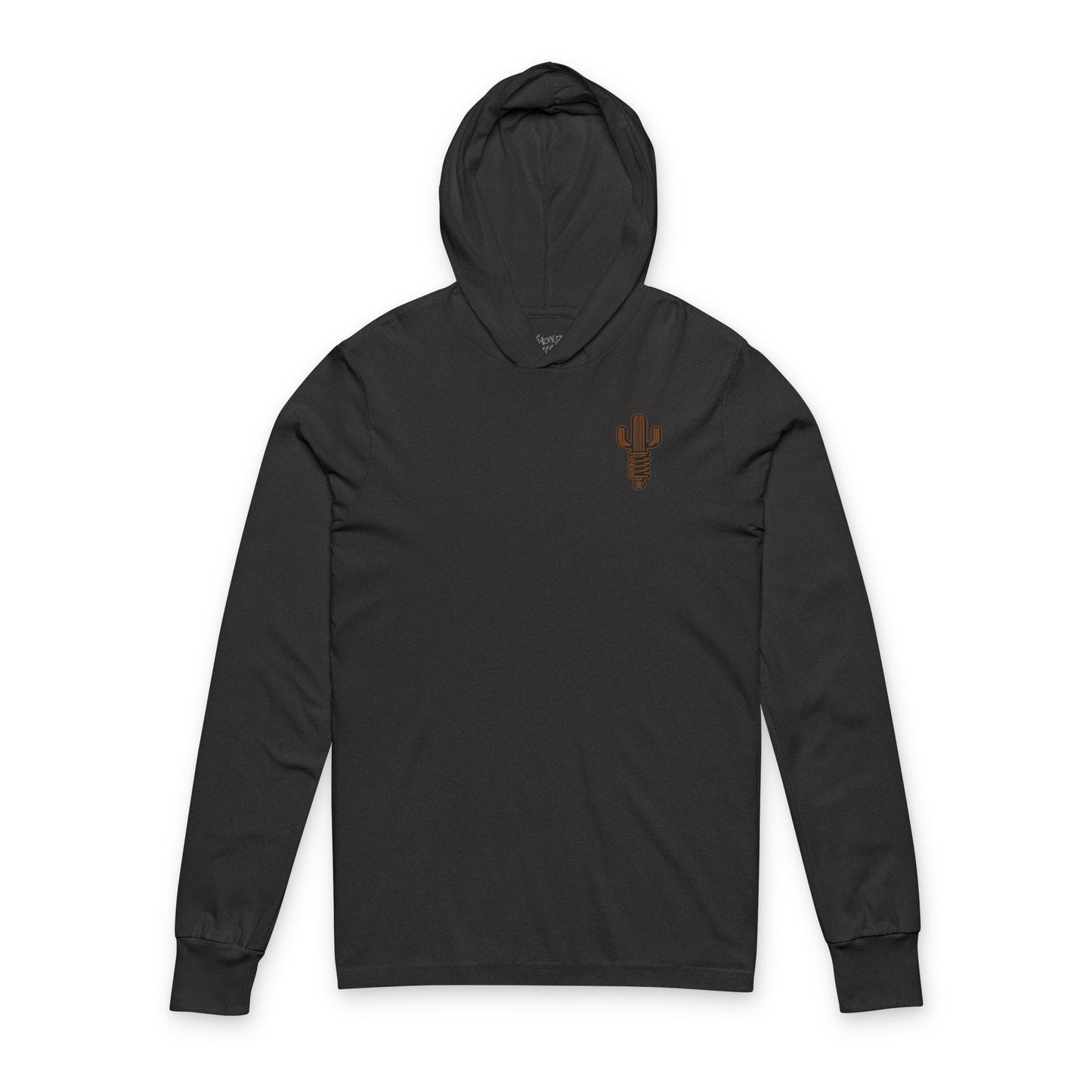 Sacred Crawler ultra-soft Unisex Hooded Long Sleeve Tee, Travel Apparel, Adventure Fashion, Camping Gift, Outdoor Style, Road Trip Essentials