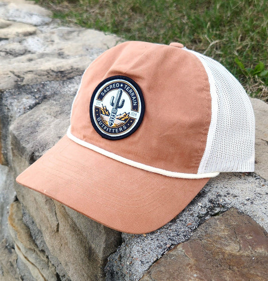 Cactus Crest Championship Orange Dad Cap - Richardson Relaxed Fit Hat