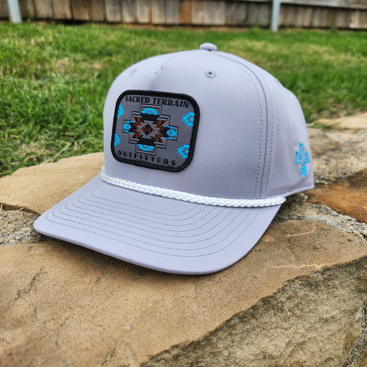 Navajo Gravy Performance Cap - Stay-Dri Sweatband Rope Hat