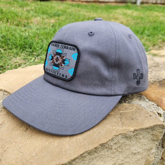 Navajo Dad Cap 252 - Premium Cotton Richardson Hat with Brass Clasp