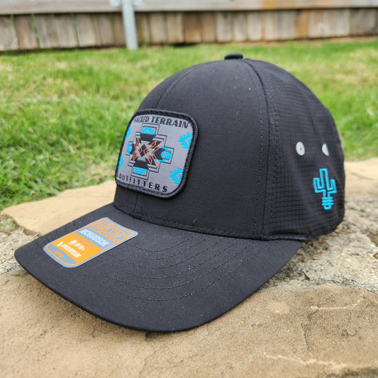 933 Fitted Cap - UPF 50+ Water-Repellent Navajo Patch Hat