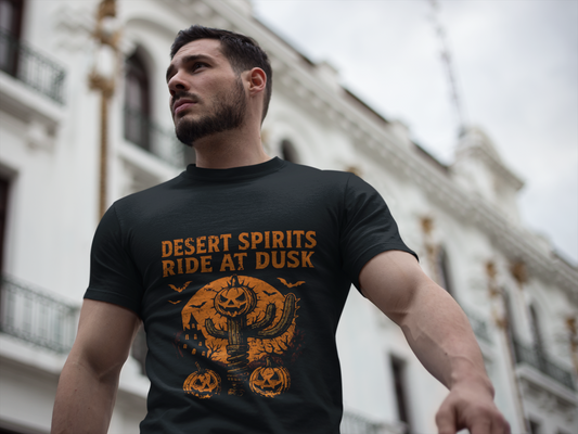 Halloween Desert Spirits Saguaro T-Shirt