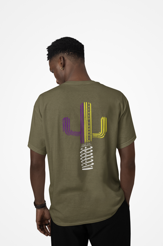 Bayou Saguaro Mens Fitted Tee