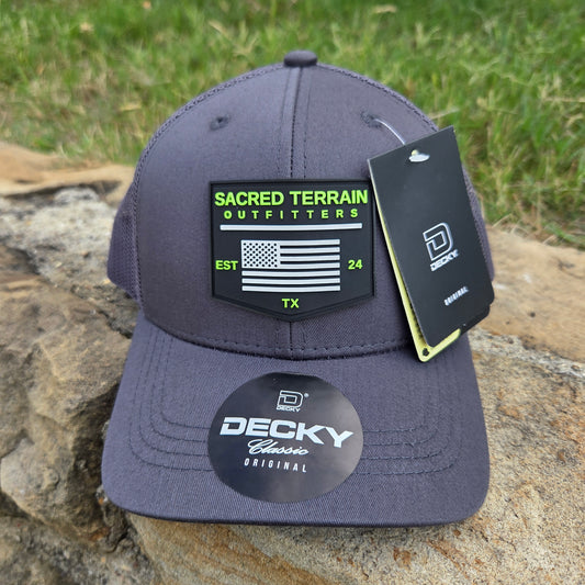 The Sacred American PVC Patch |  Decky Classic 112 Youth Cap