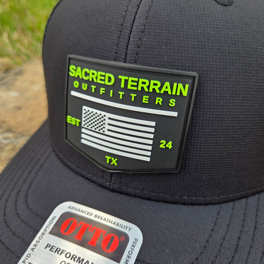 Sacred American PVC Patch | OTTO 112-3 Performance| OSFM