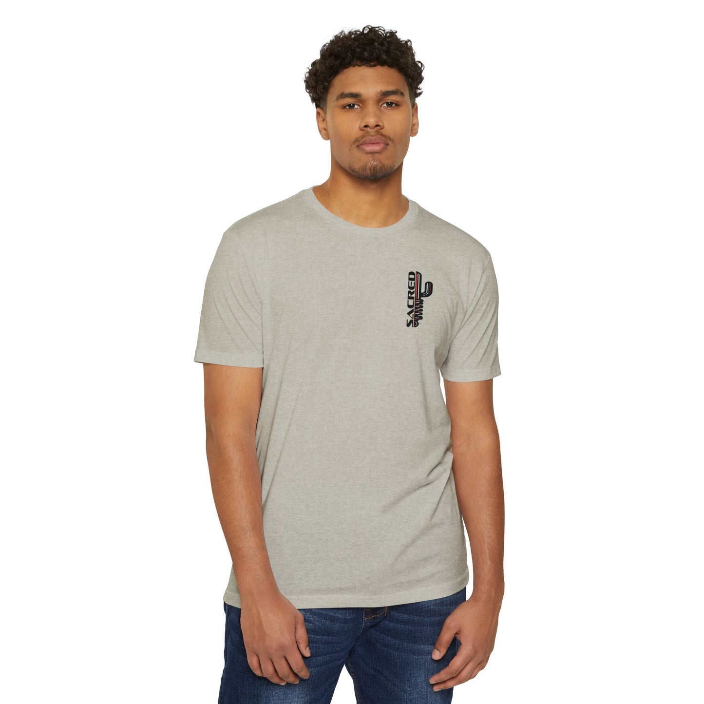 Sacred Serape — Retro Desert Graphic Tee Larger sizes