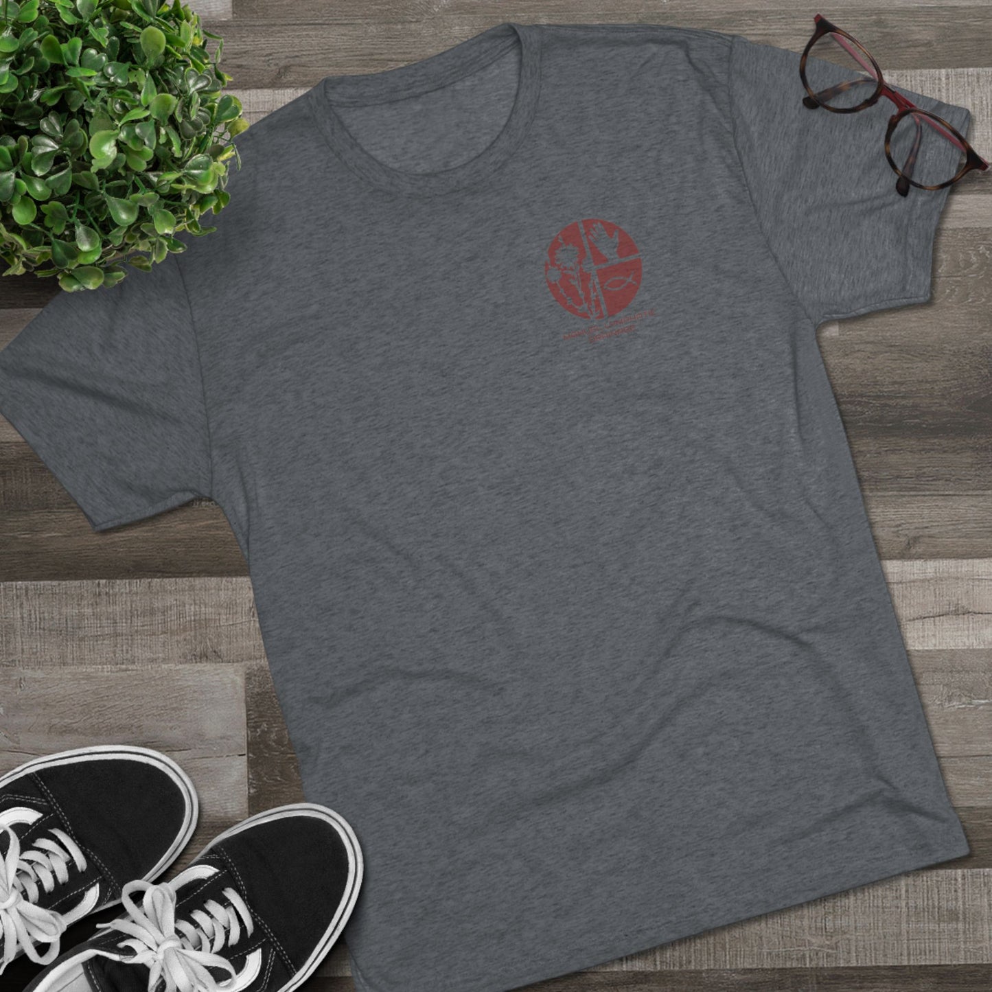 Crew Tee — Manuel Lymphatic Drainage Graphic T‑Shirt