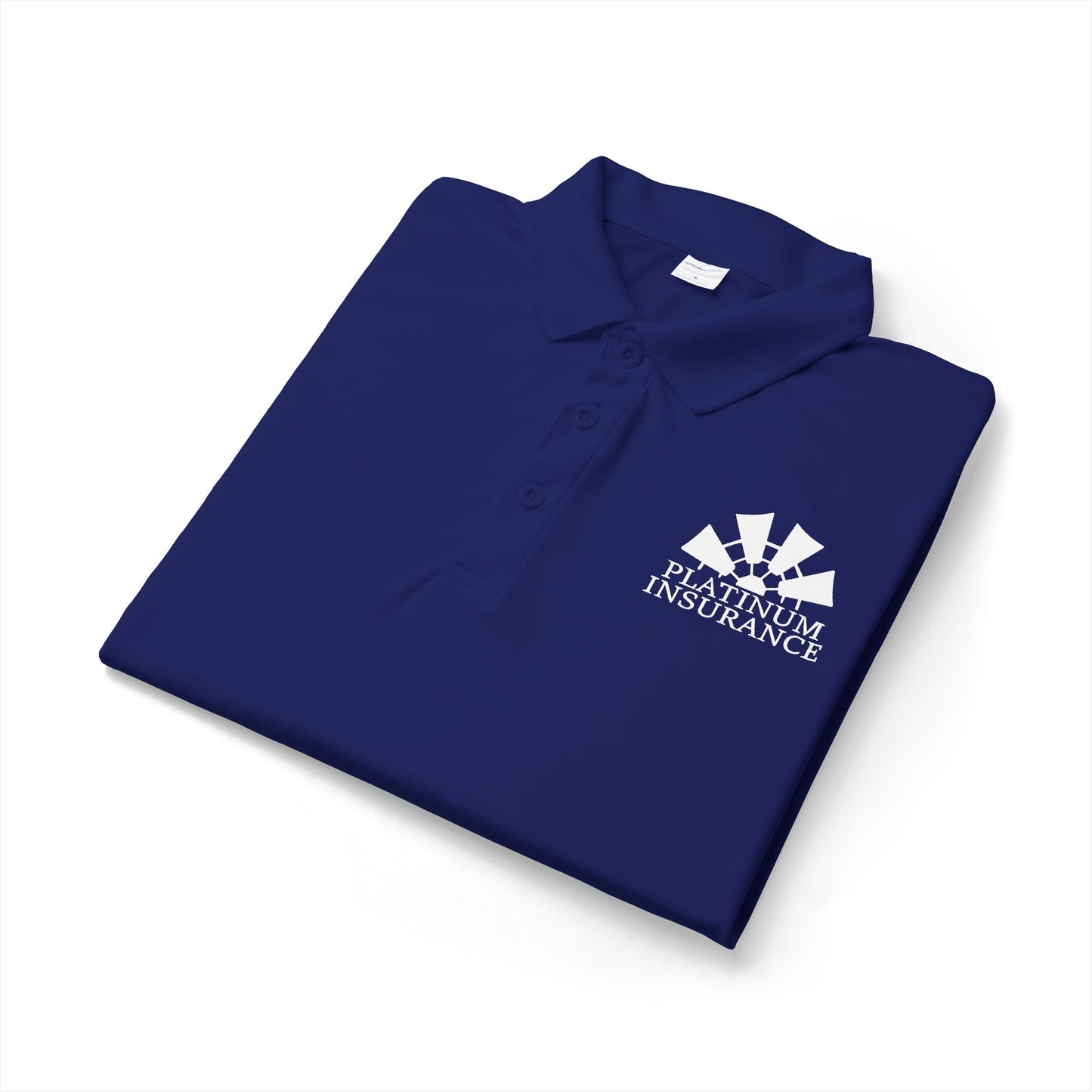 Performance Polo Shirt with Subtle Left-Chest Logo — Breathable Sport-Tek Posi-Charge Workwear
