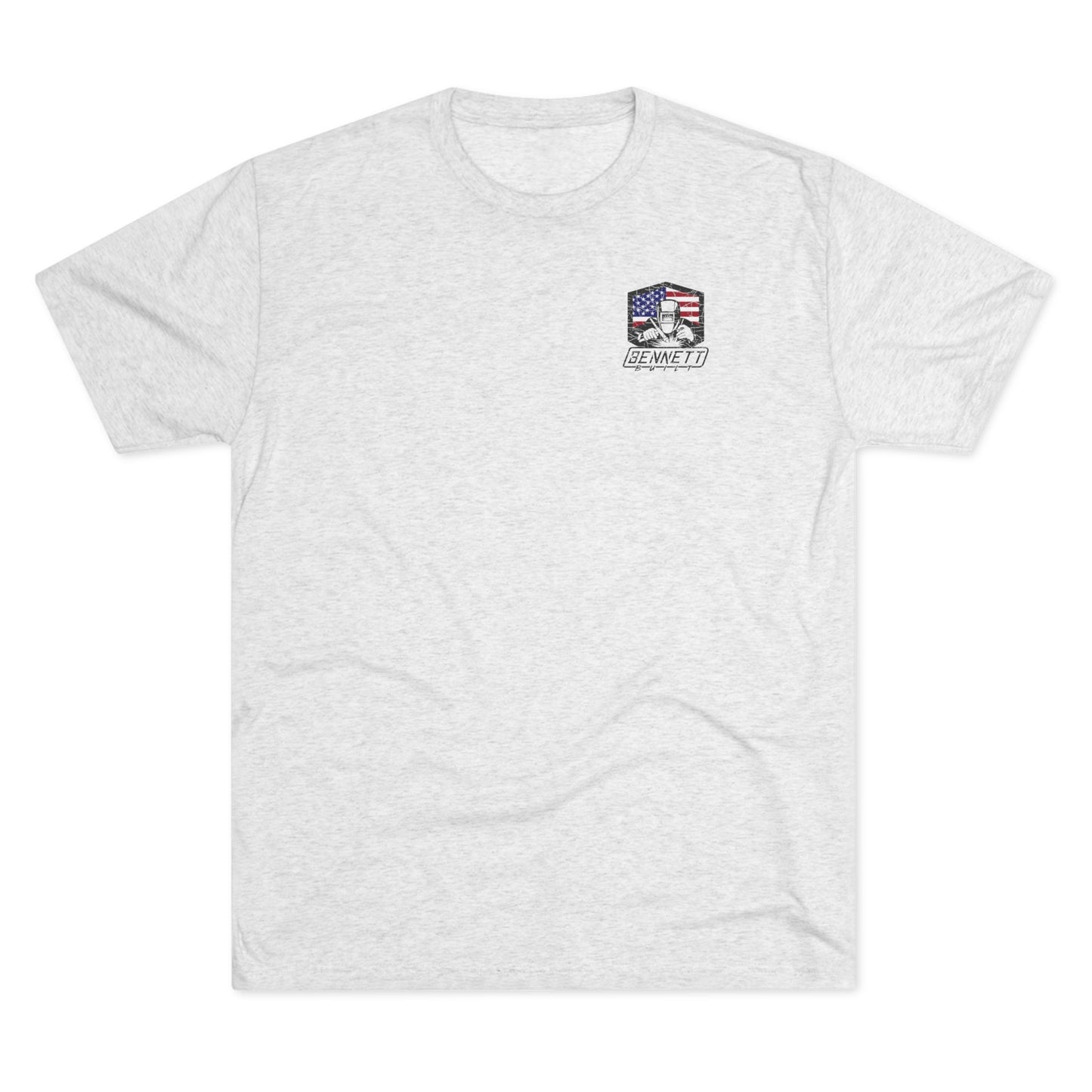 Bennett Built Option B — American Flag Welder Shirt