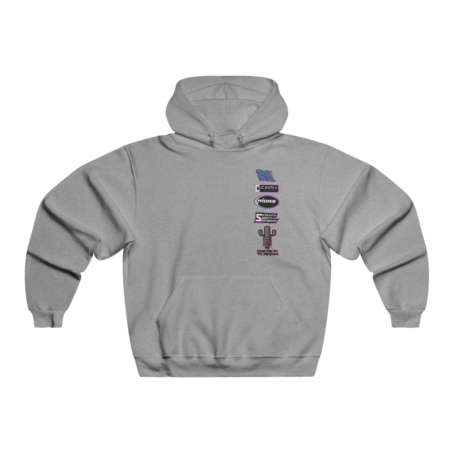 Kylan 29" Race Hoodie — Track Car Graphics & Sponsor Logos