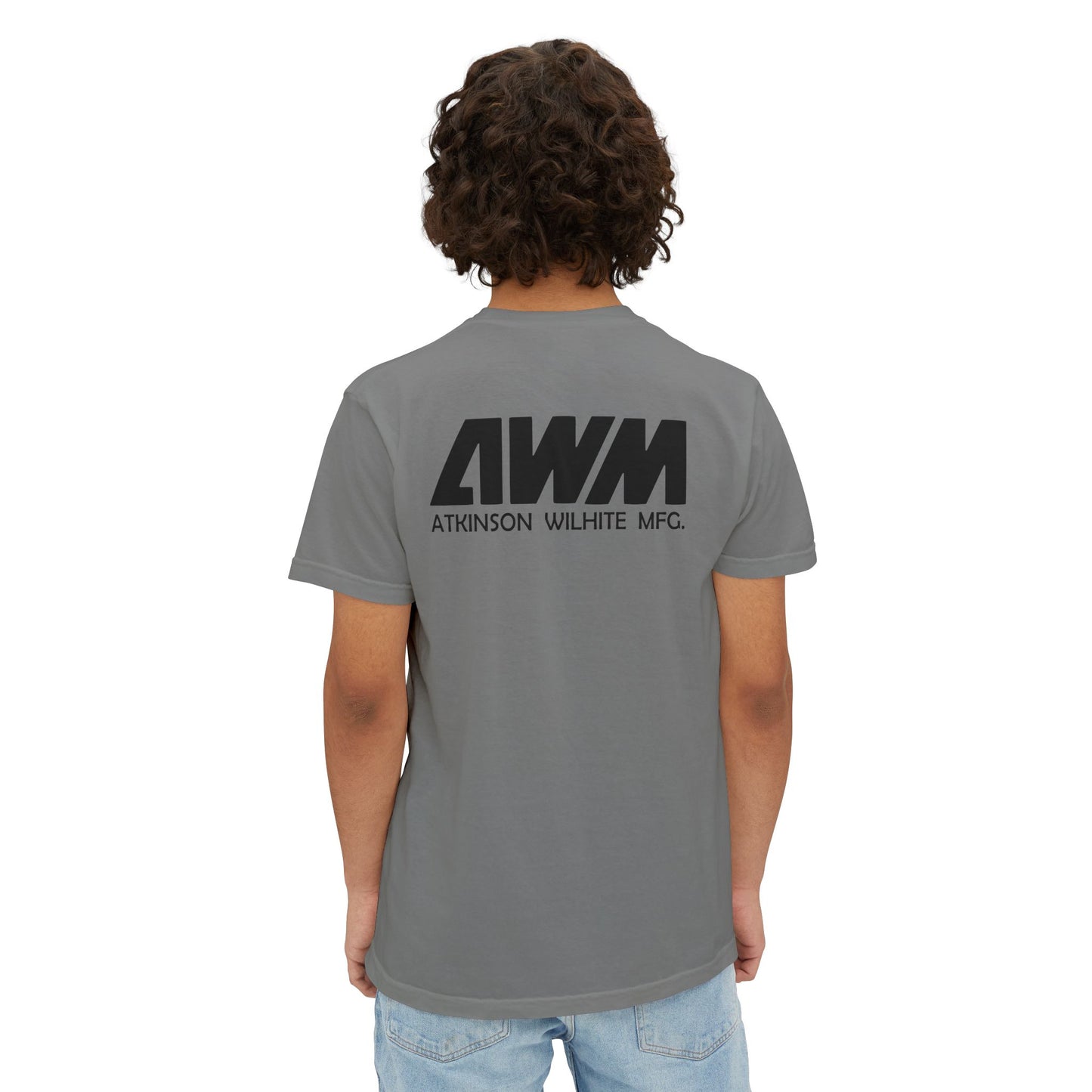 AWM Logo Pocket T-Shirt — Atkinson Wilhite MFG Graphic Tee