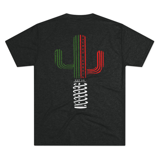 El Mexicano Saguaro Mens Fitted Tee