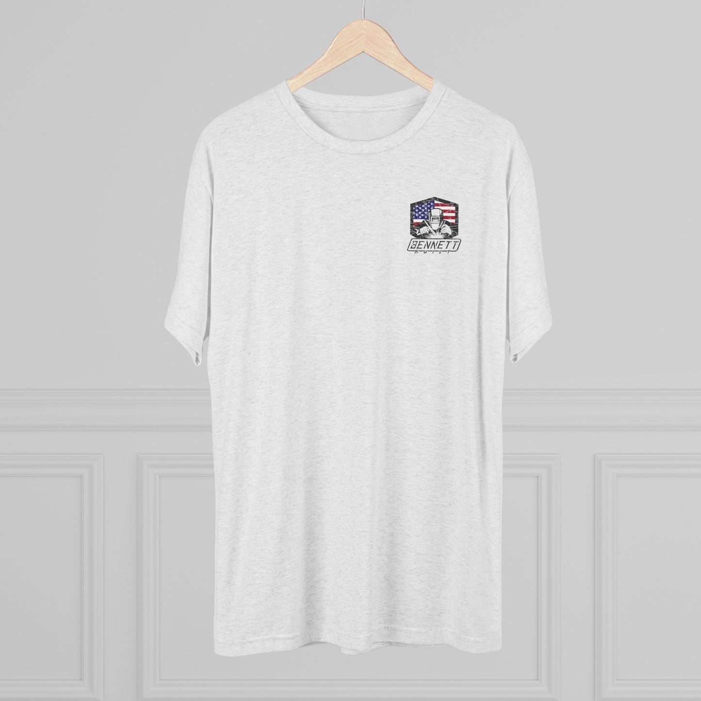 Bennett Built Option B — American Flag Welder Shirt