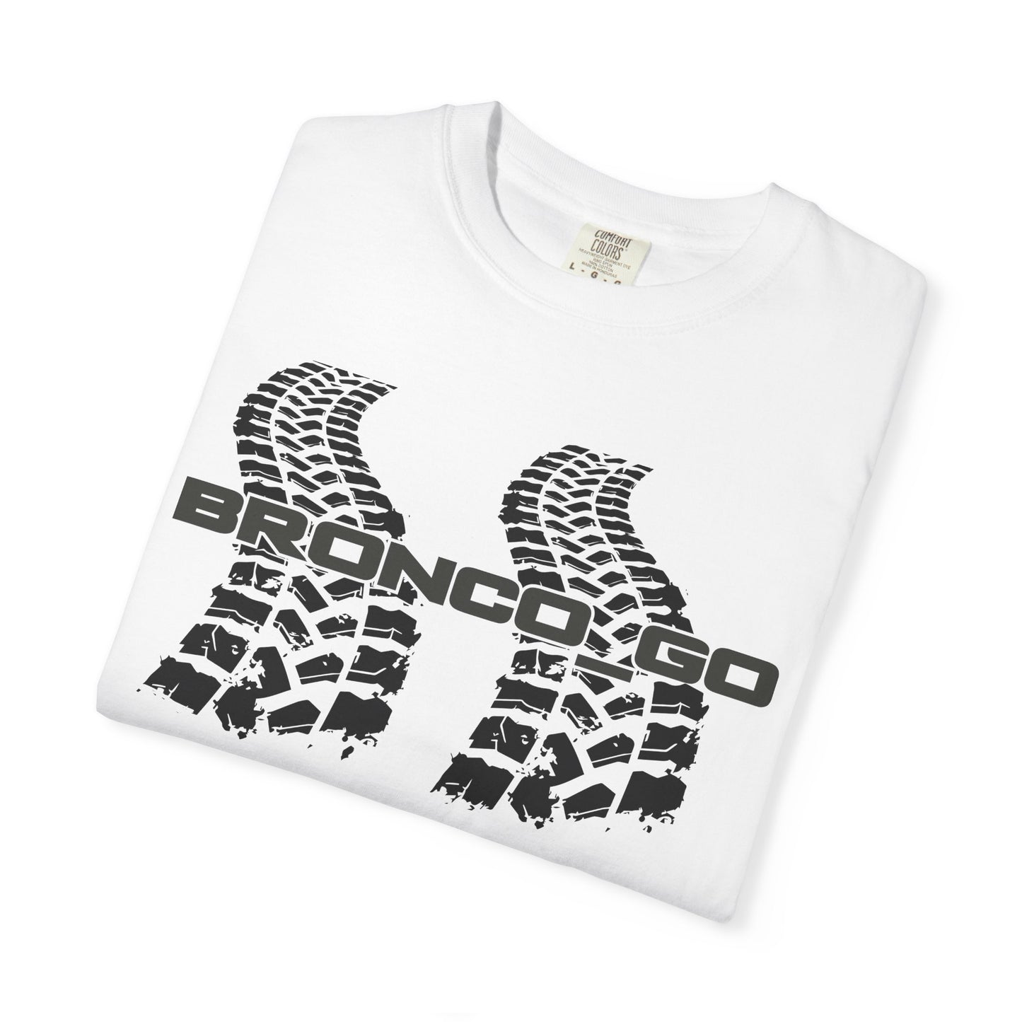 Bronco Go Tire-Track T-Shirt