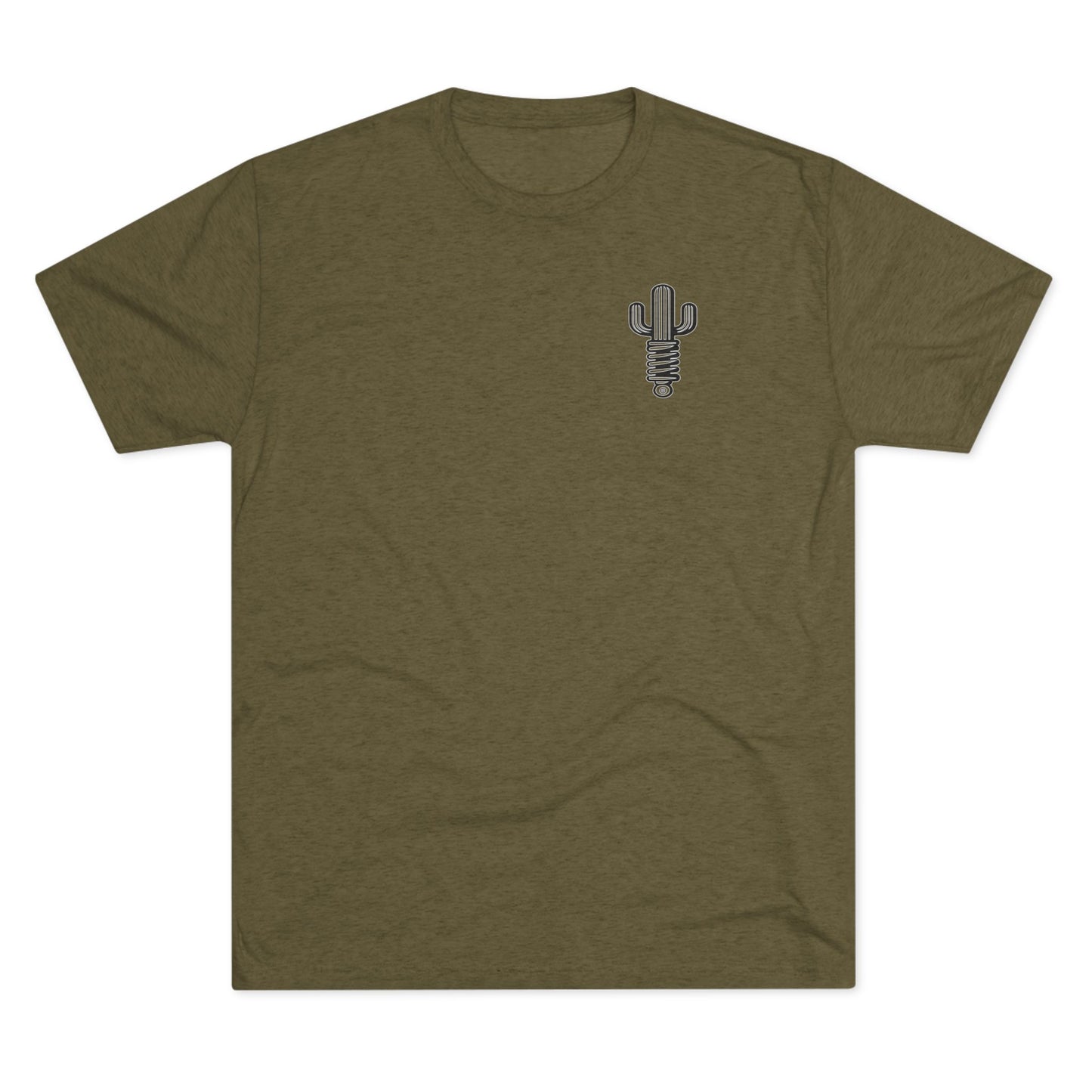 'LARAPTOR_19' -  Fitted Tri-Blend T-Shirt