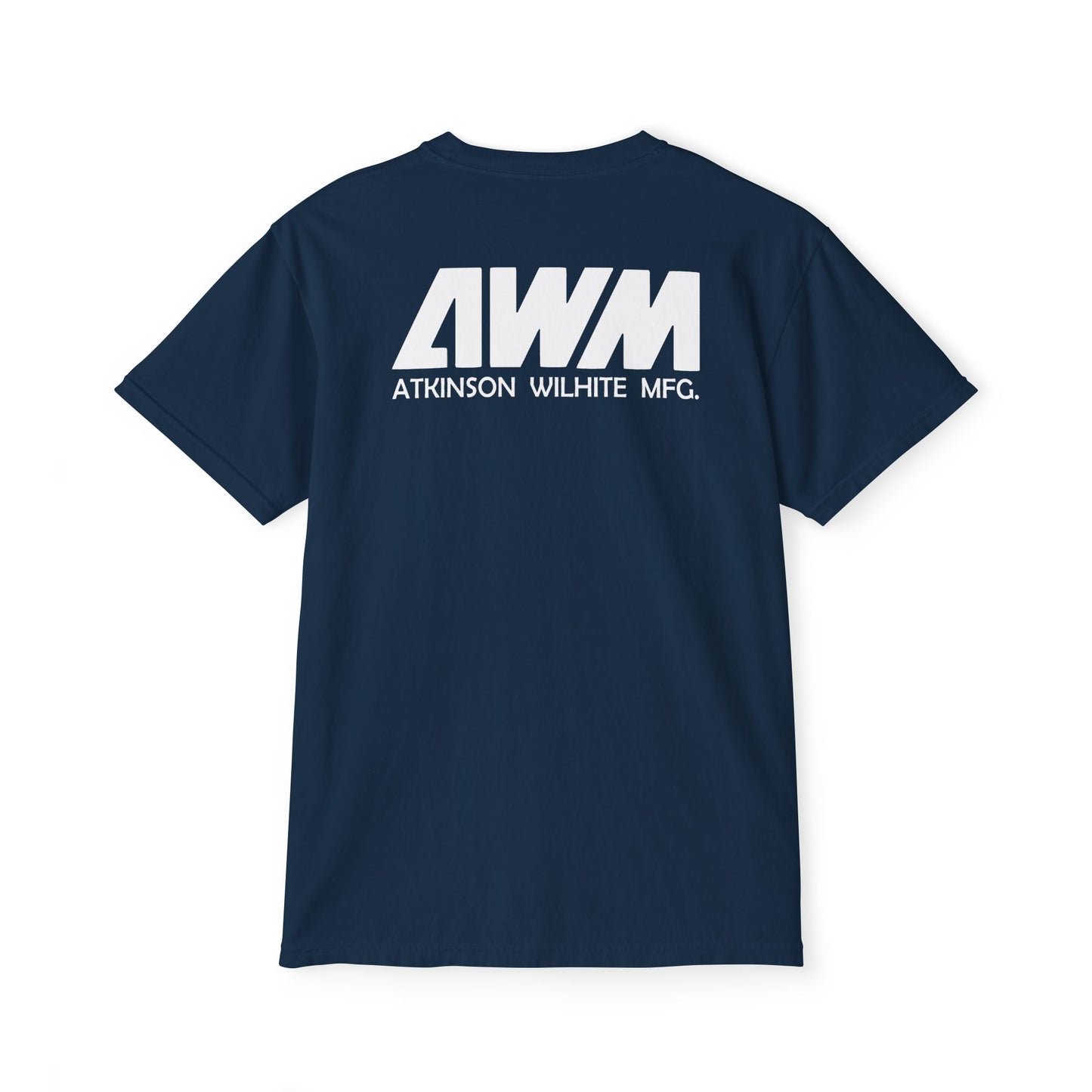 AWM Logo Pocket T-Shirt — Atkinson Wilhite MFG Graphic Tee