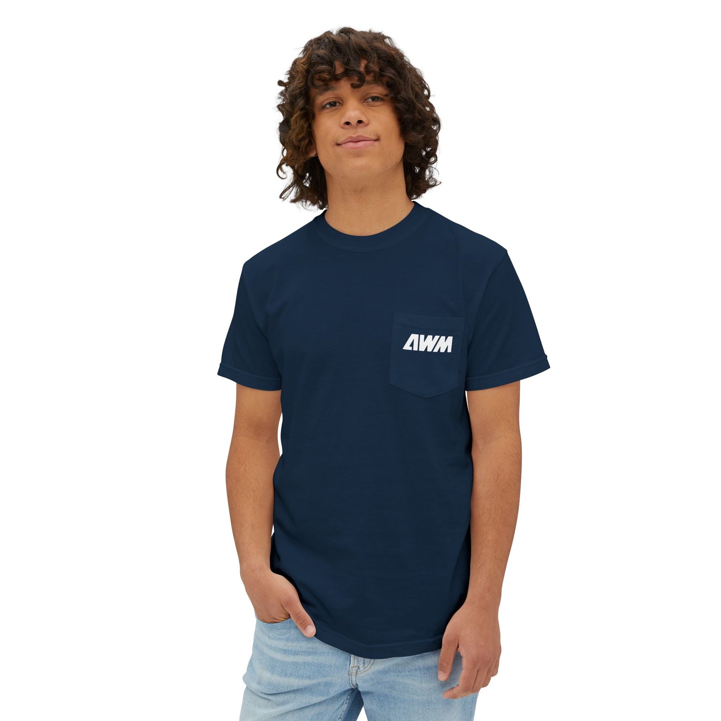 AWM Logo Pocket T-Shirt — Atkinson Wilhite MFG Graphic Tee