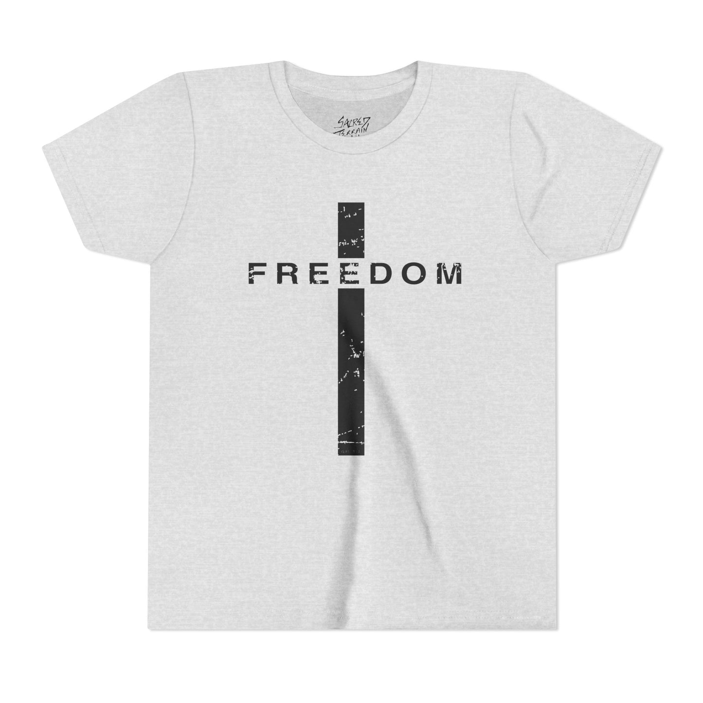 Freedom Cross | Sacred Terrain Outfitters | Youth Short Sleeve Tee, Inspirational Kids T-Shirt, Christian Apparel, Faith-Based Youth Clothing, Summer Outfit for Kids, [...]