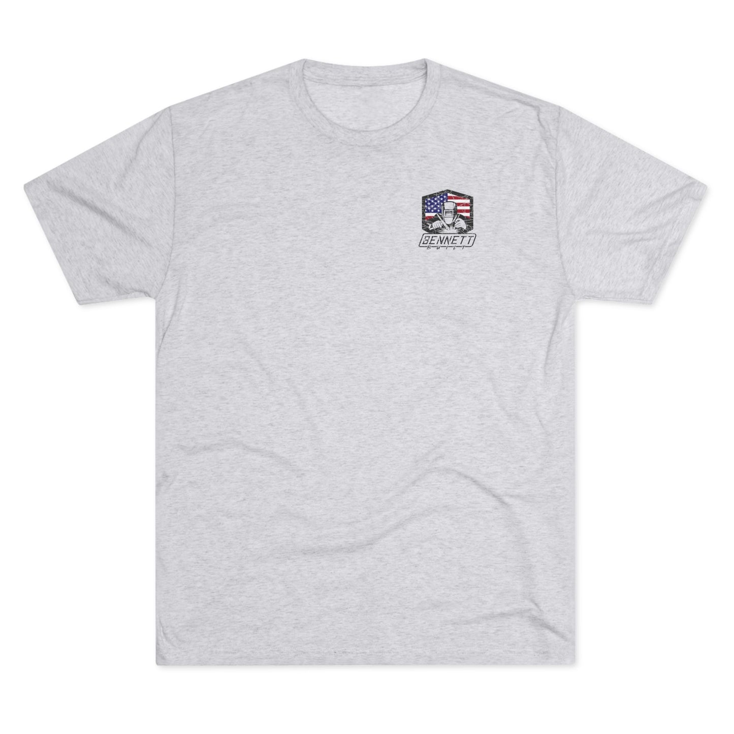Bennett Built Option B — American Flag Welder Shirt