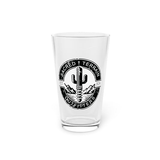 Cactus Crest Pint Glass
