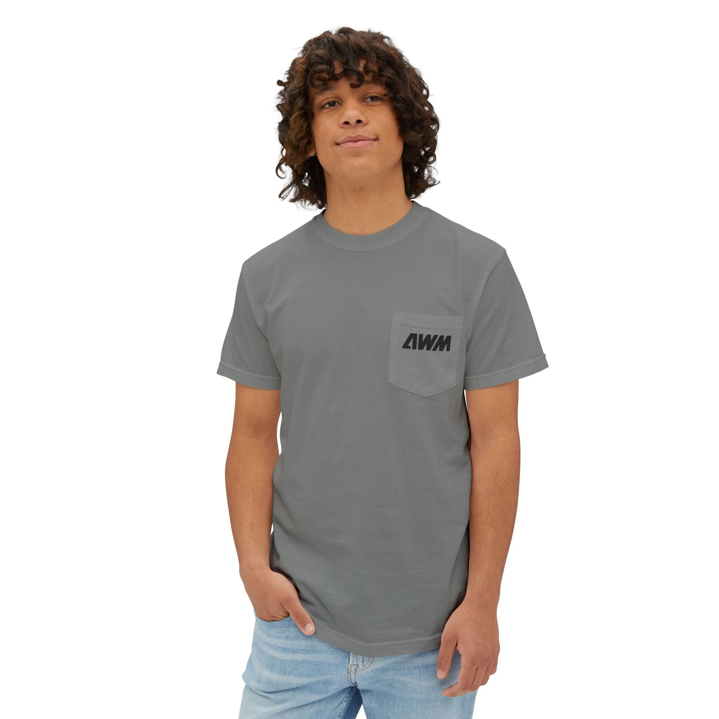 AWM Logo Pocket T-Shirt — Atkinson Wilhite MFG Graphic Tee