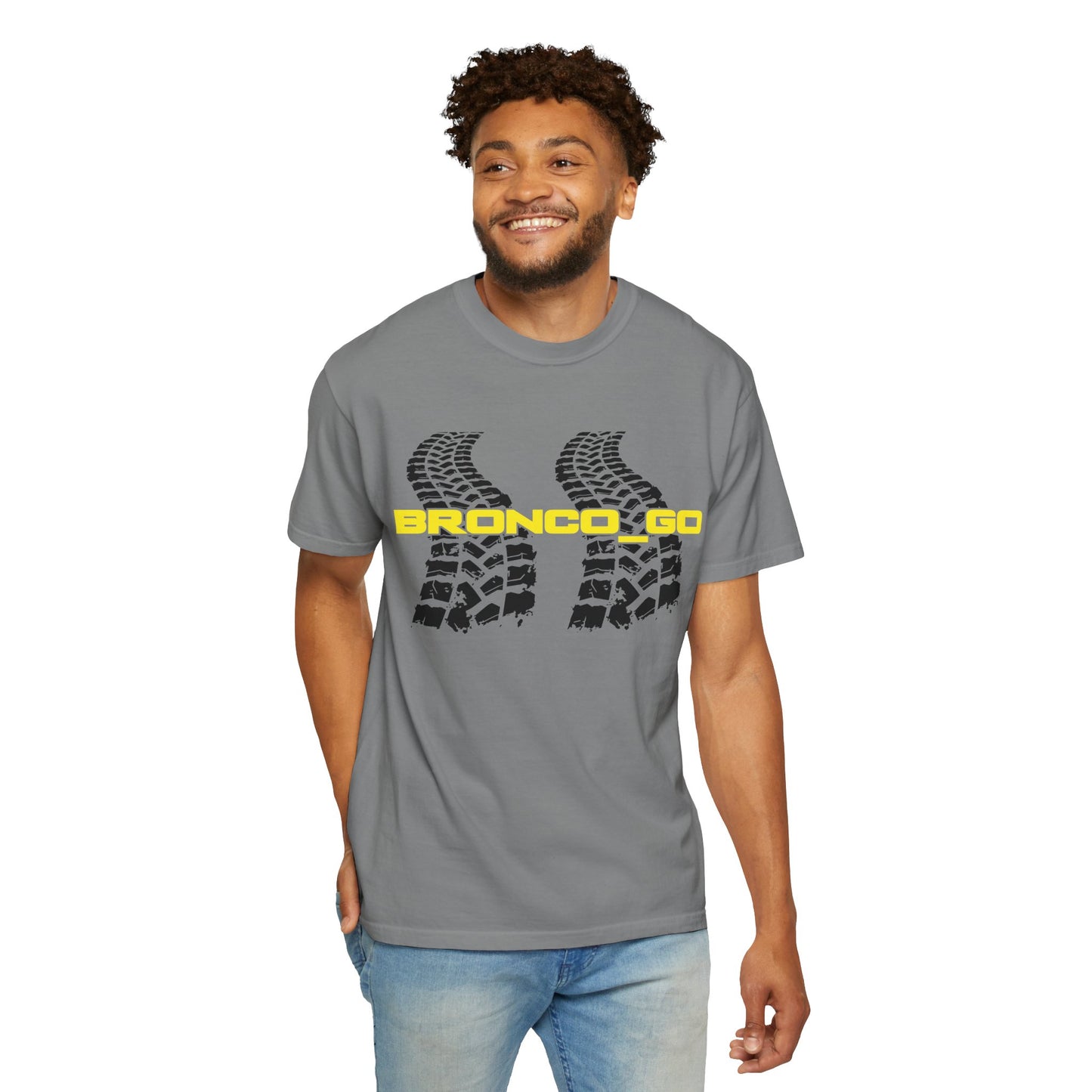 Bronco Go Tire-Track T-Shirt