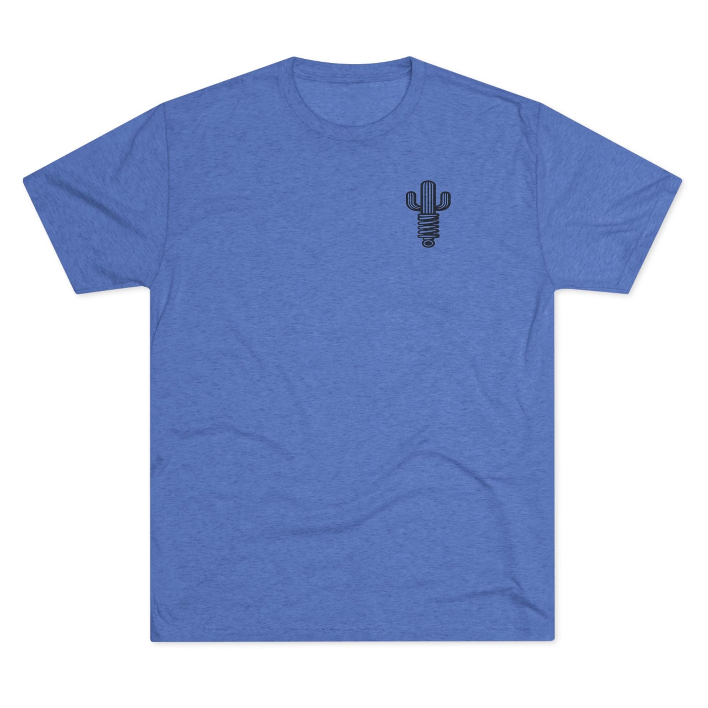 Texas License Plate Cactus Tee — 'Texas Rapduur' Vintage Back Graphic