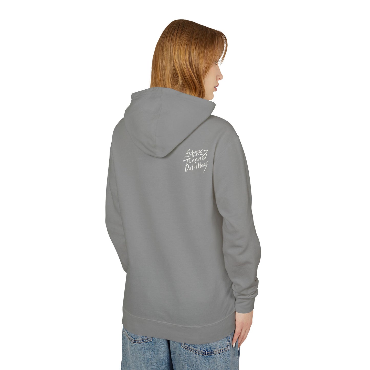 Freedom Cross Lightweight Hoodie - Sacred Terrain Outfitters
