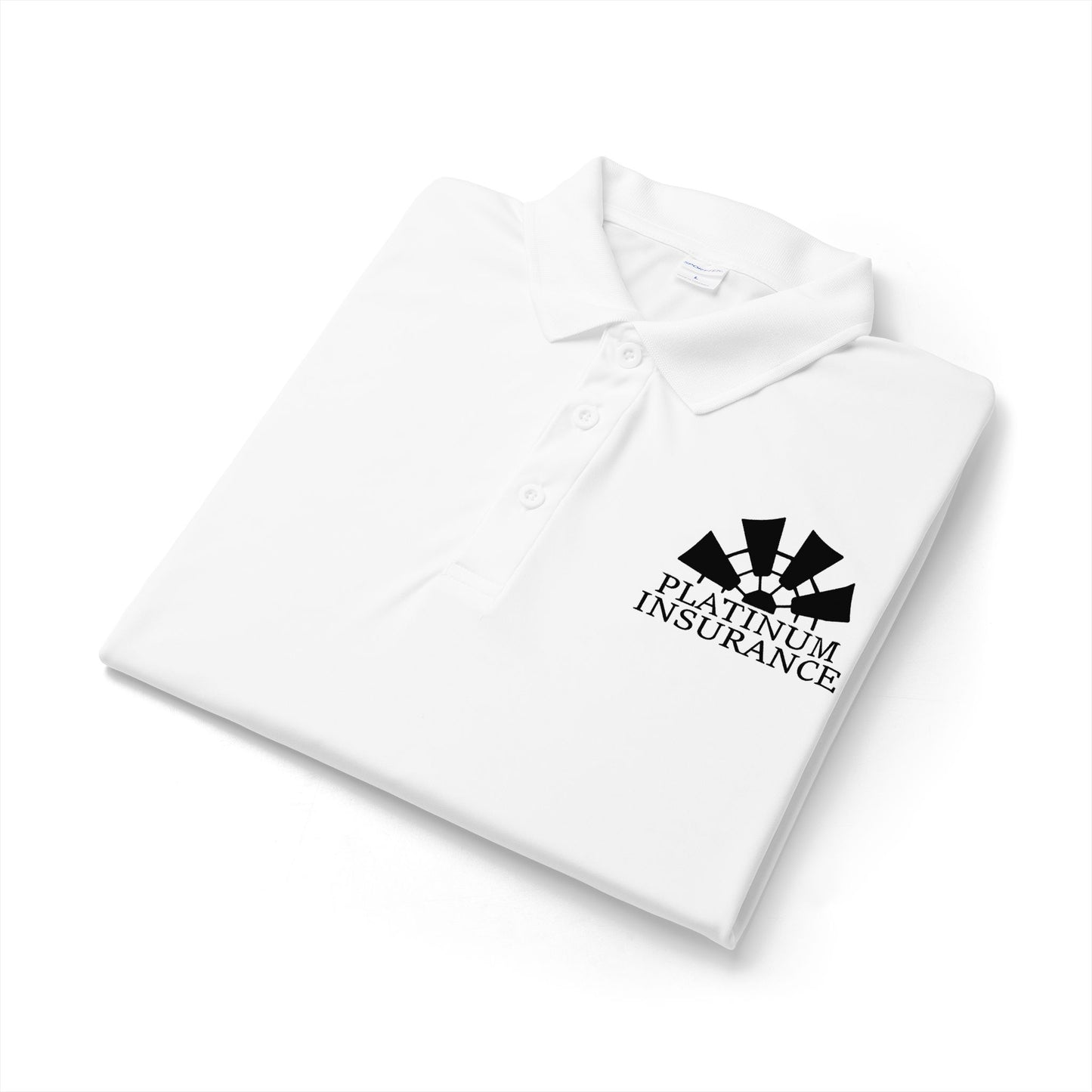 Performance Polo Shirt with Subtle Left-Chest Logo — Breathable Sport-Tek Posi-Charge Workwear
