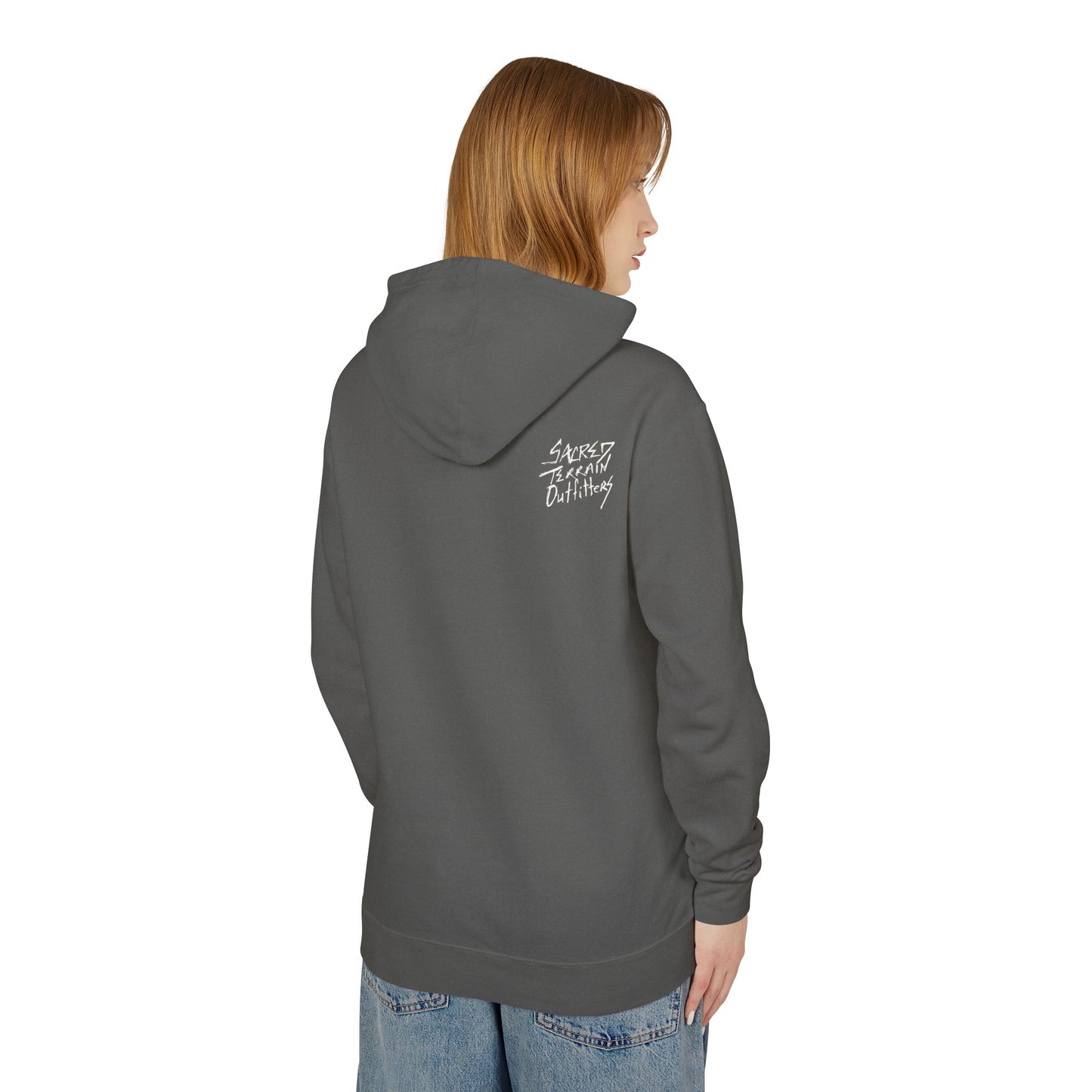 Freedom Cross Lightweight Hoodie - Sacred Terrain Outfitters