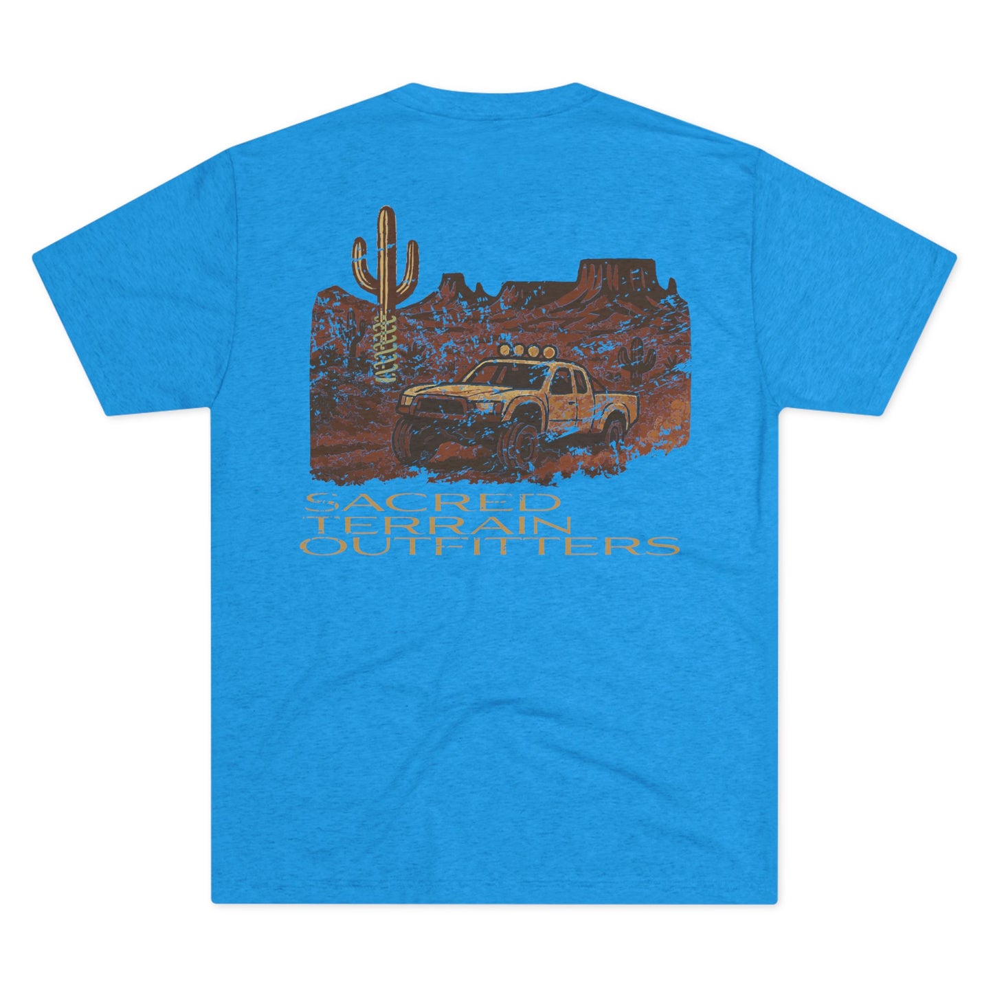 Prerunner/ Sacred Terrain Outfitters/ Unisex Tri-Blend Crew Tee - Sacred Terrain Outfitters Graphic Tee, Casual Wear, Outdoor Adventure Shirt, Road Trip Apparel, Trendy [...]