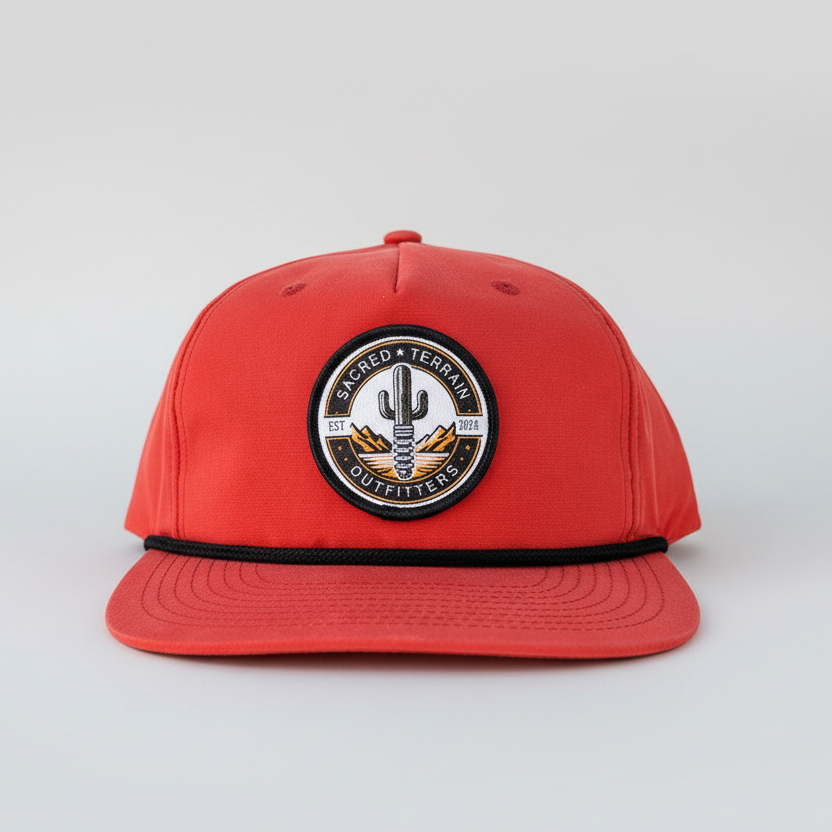 El Jefe 256 Flat Bill Hat - UPF Sun Protection Outdoor Cap