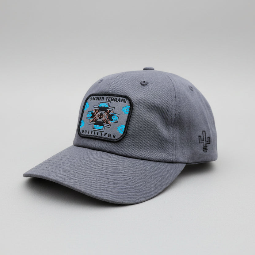 Navajo Dad Cap 252 - Premium Cotton Richardson Hat with Brass Clasp
