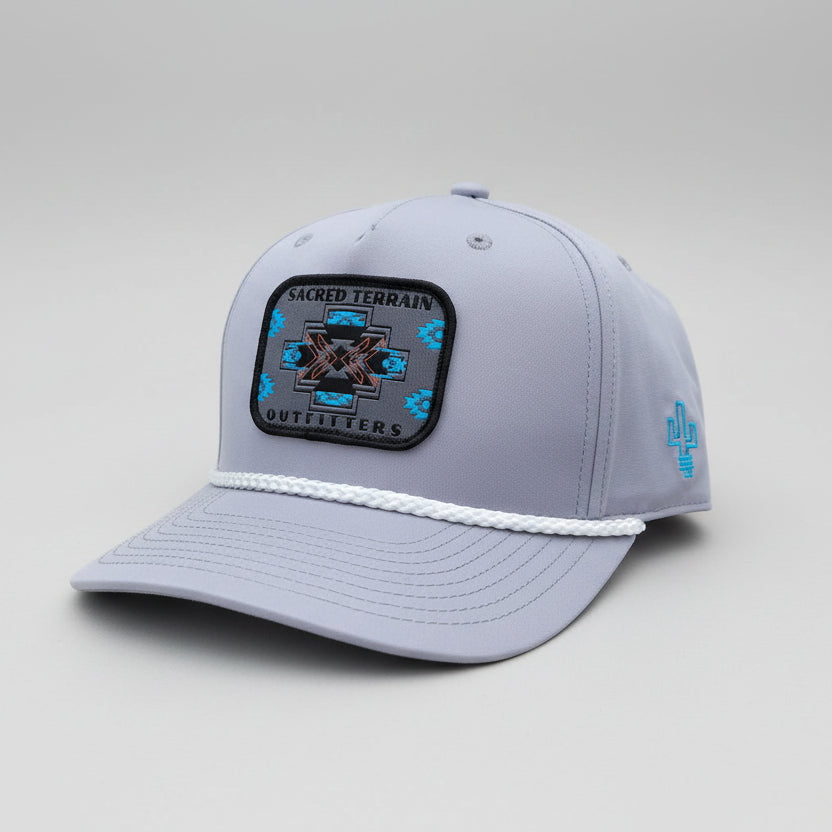 Navajo Gravy Performance Cap - Stay-Dri Sweatband Rope Hat
